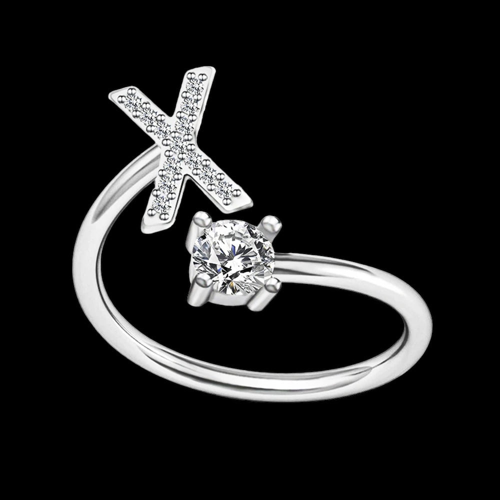 InitiaGlow™ - Adjustable Letter Ring