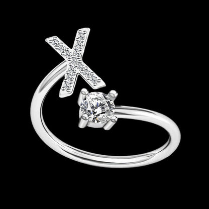 InitiaGlow™ - Adjustable Letter Ring