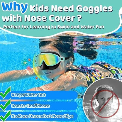 SplashShield™ Kids Swim Goggles