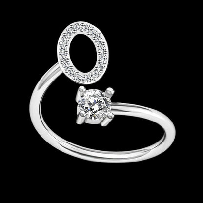 InitiaGlow™ - Adjustable Letter Ring