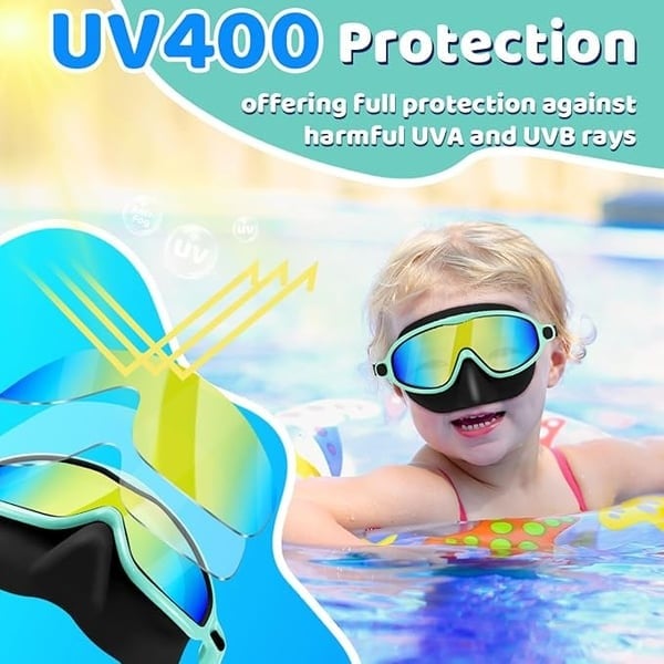 SplashShield™ Kids Swim Goggles
