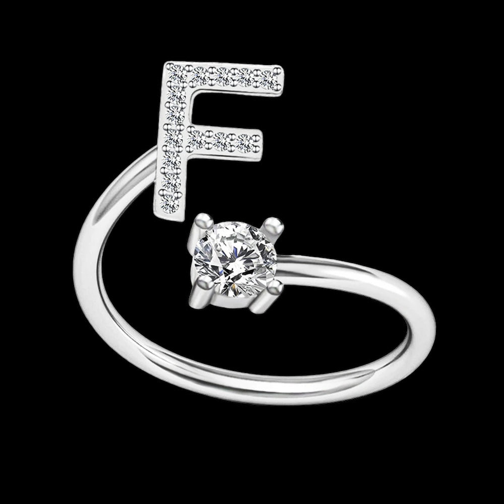InitiaGlow™ - Adjustable Letter Ring