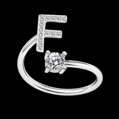InitiaGlow™ - Adjustable Letter Ring