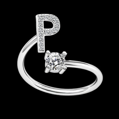InitiaGlow™ - Adjustable Letter Ring