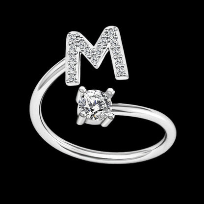 InitiaGlow™ - Adjustable Letter Ring