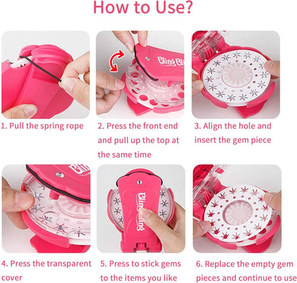 GlamGems™ - Hair Sparkle Tool