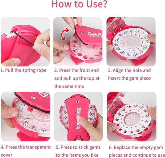 GlamGems™ - Hair Sparkle Tool