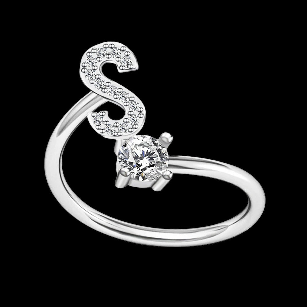 InitiaGlow™ - Adjustable Letter Ring
