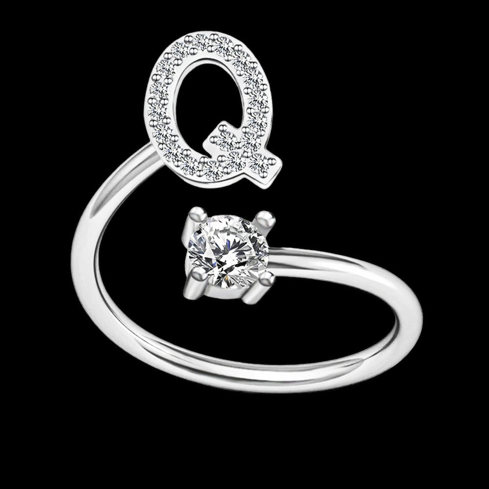 InitiaGlow™ - Adjustable Letter Ring