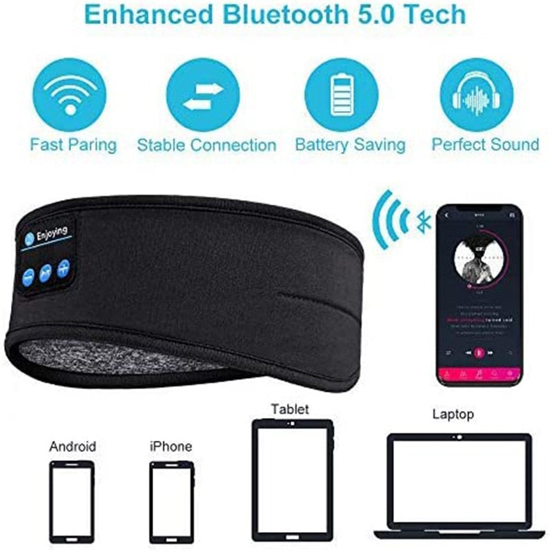 SleepWave™ - Bluetooth Headband