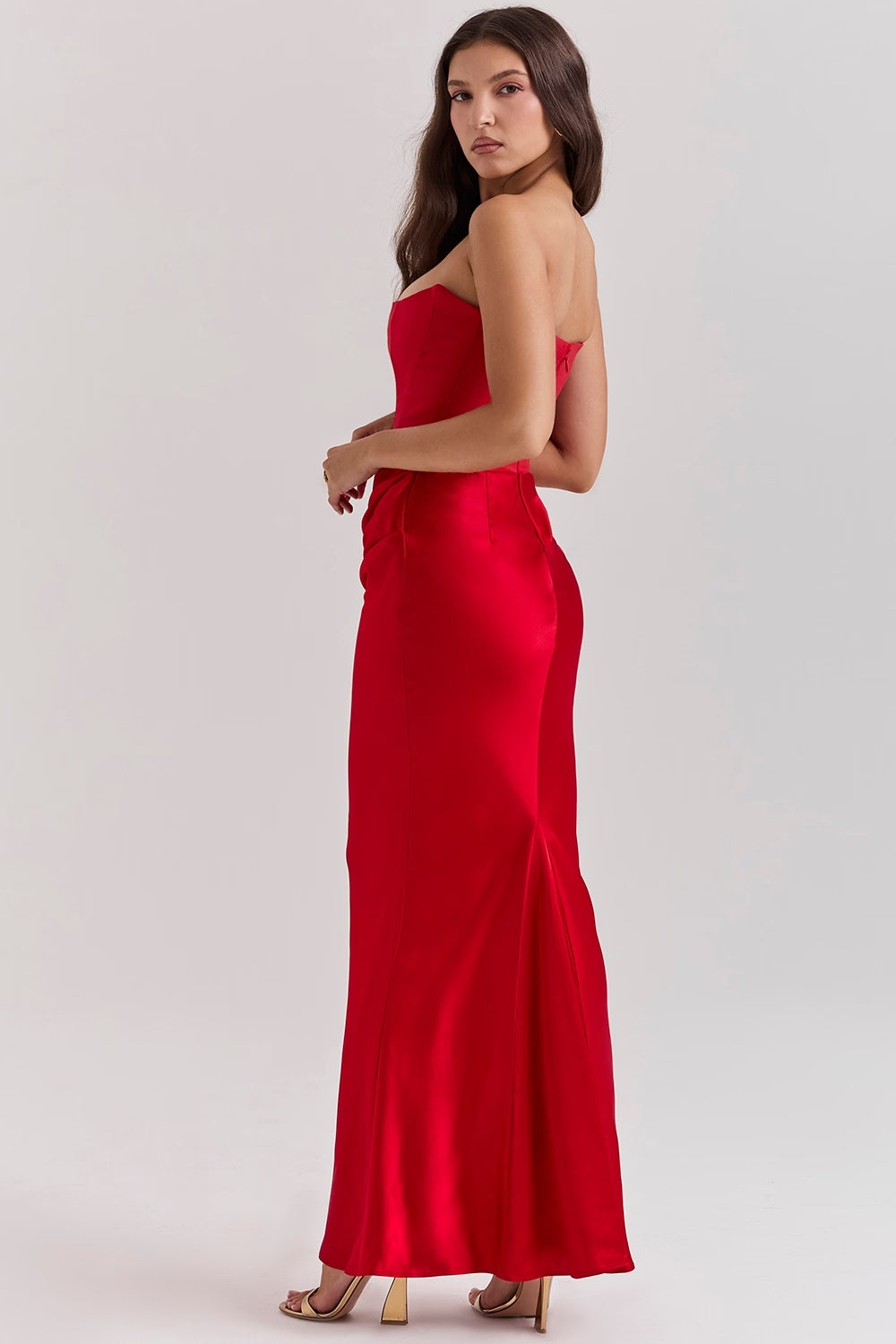 CurveHold™ Strapless Maxi Dress