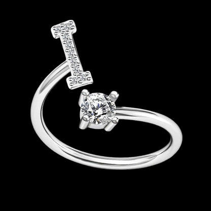 InitiaGlow™ - Adjustable Letter Ring