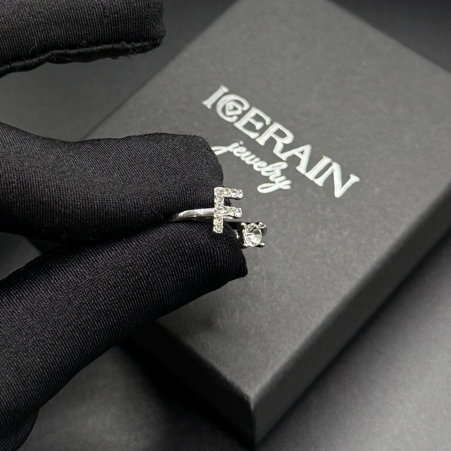 InitiaGlow™ - Adjustable Letter Ring