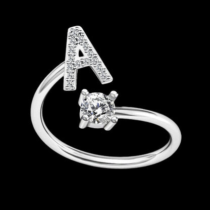 InitiaGlow™ - Adjustable Letter Ring