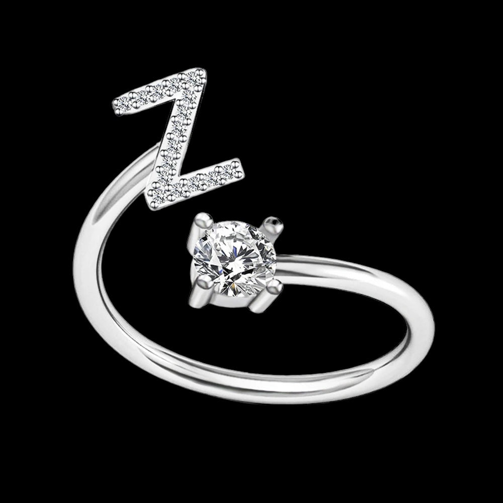 InitiaGlow™ - Adjustable Letter Ring