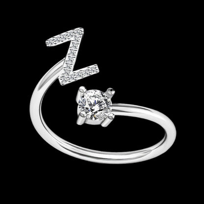 InitiaGlow™ - Adjustable Letter Ring