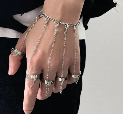 ChainAura™ - Hand Chain Ring Bracelet