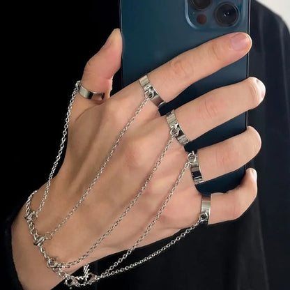 ChainAura™ - Hand Chain Ring Bracelet