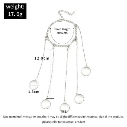 ChainAura™ - Hand Chain Ring Bracelet