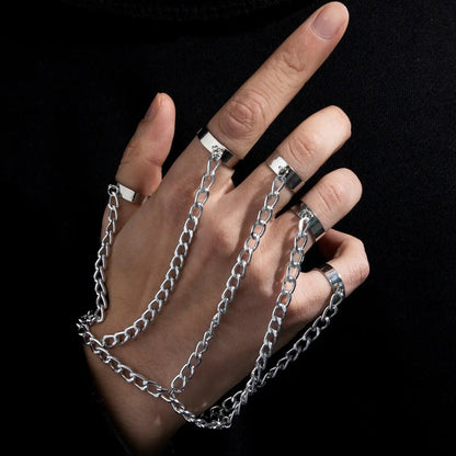 ChainAura™ - Hand Chain Ring Bracelet