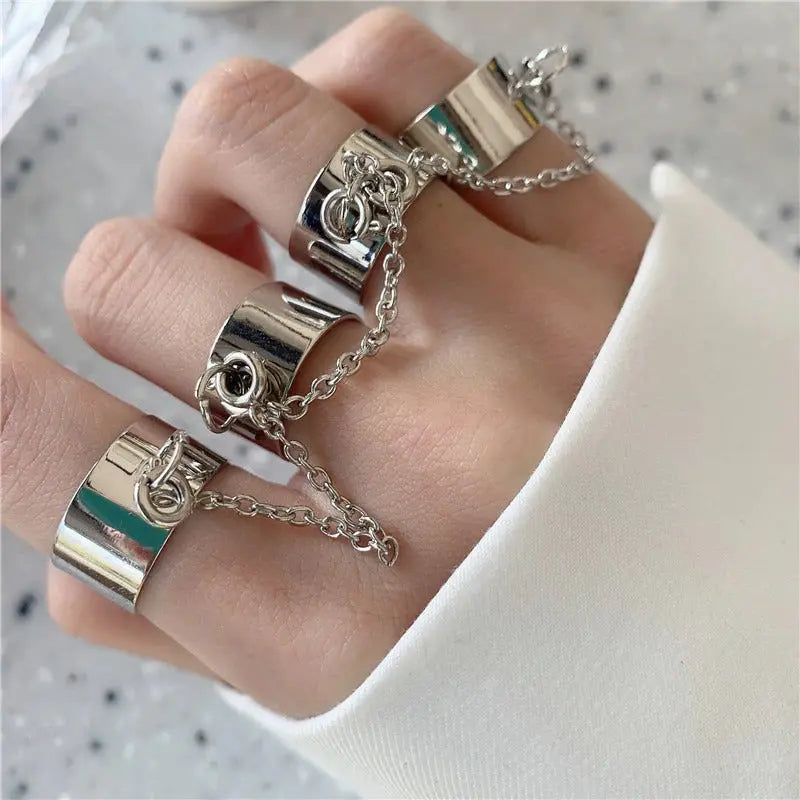 ChainAura™ - Hand Chain Ring Bracelet