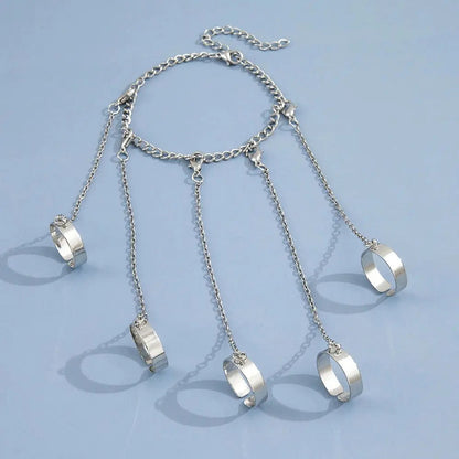 ChainAura™ - Hand Chain Ring Bracelet