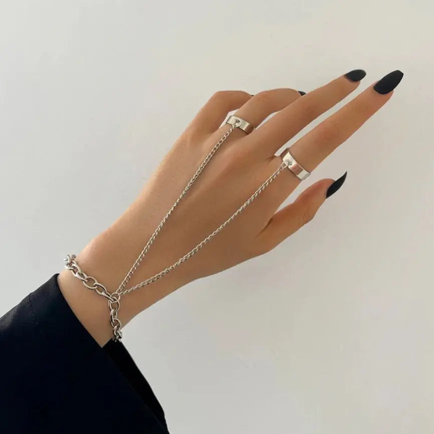 ChainAura™ - Hand Chain Ring Bracelet