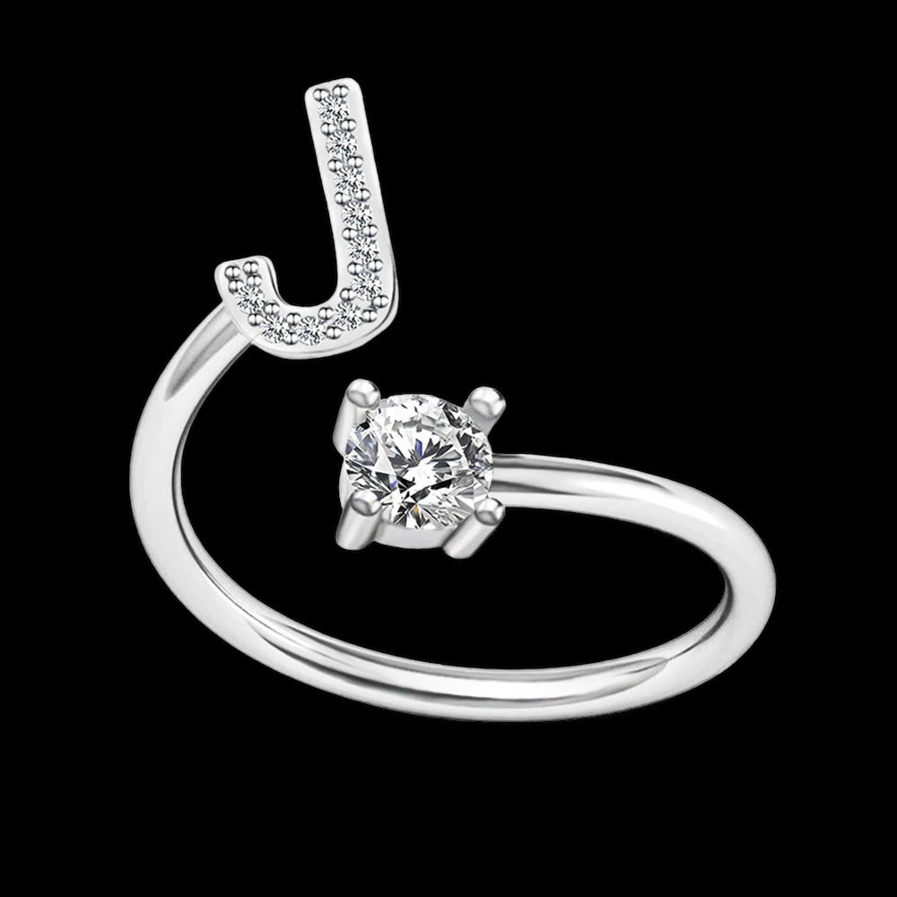 InitiaGlow™ - Adjustable Letter Ring