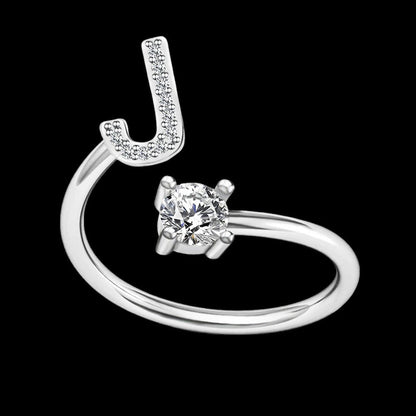 InitiaGlow™ - Adjustable Letter Ring