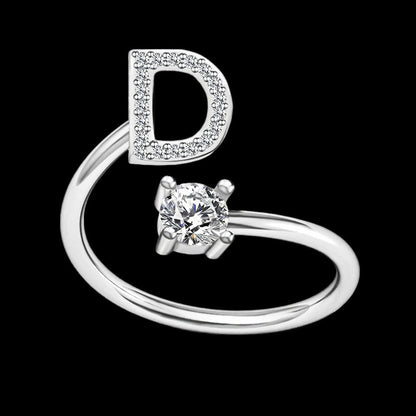 InitiaGlow™ - Adjustable Letter Ring