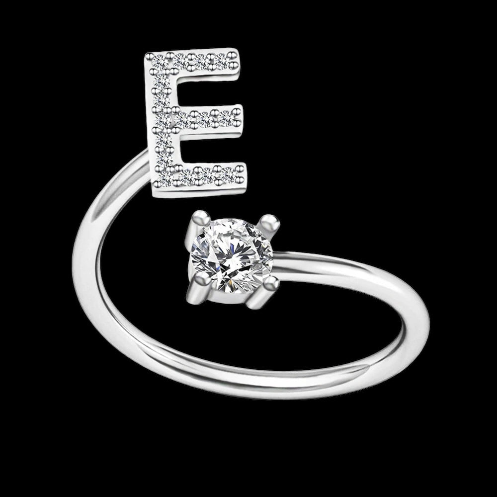 InitiaGlow™ - Adjustable Letter Ring