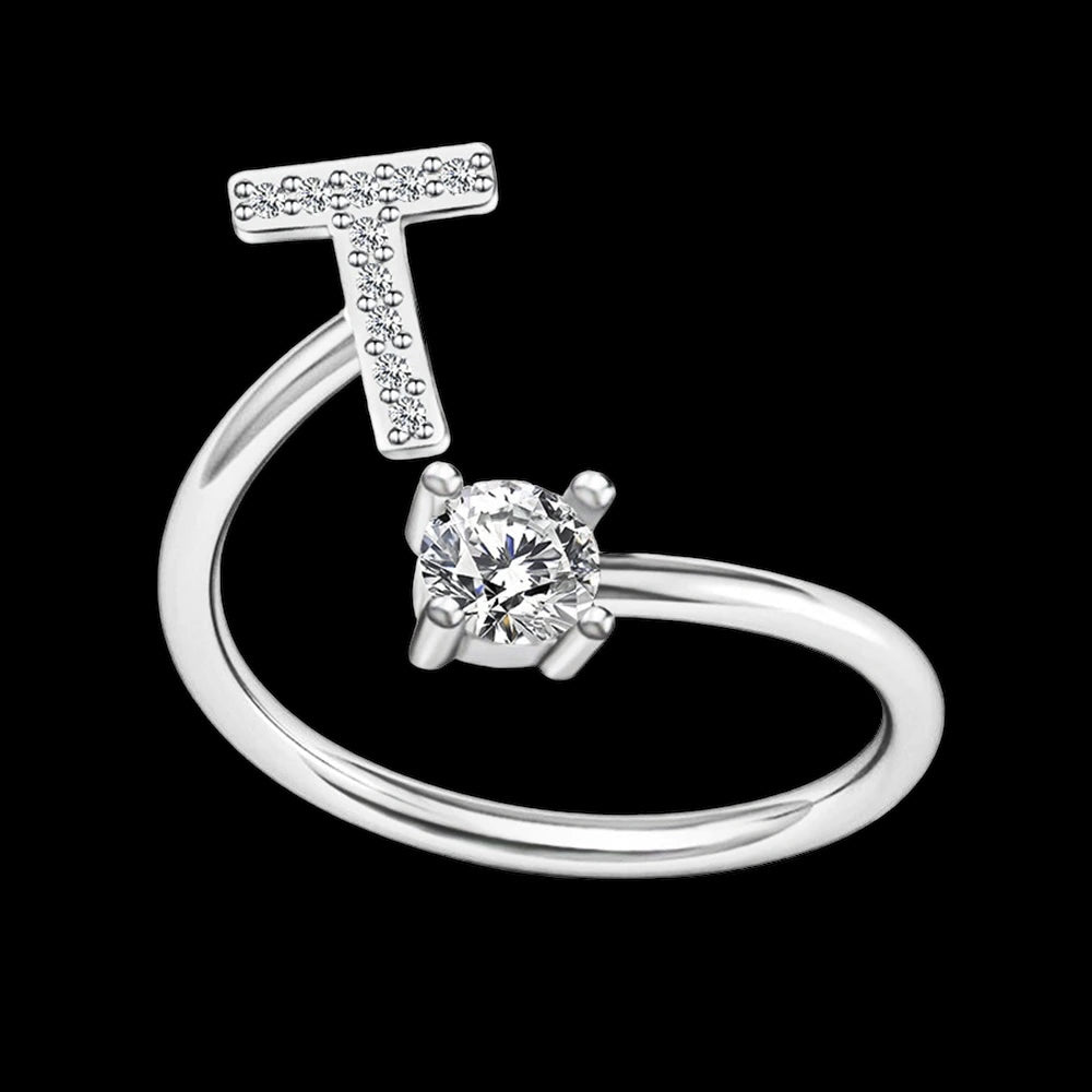 InitiaGlow™ - Adjustable Letter Ring