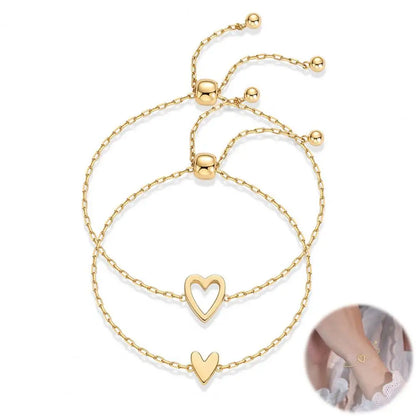 LinkedHearts™ Matching Bracelet Set