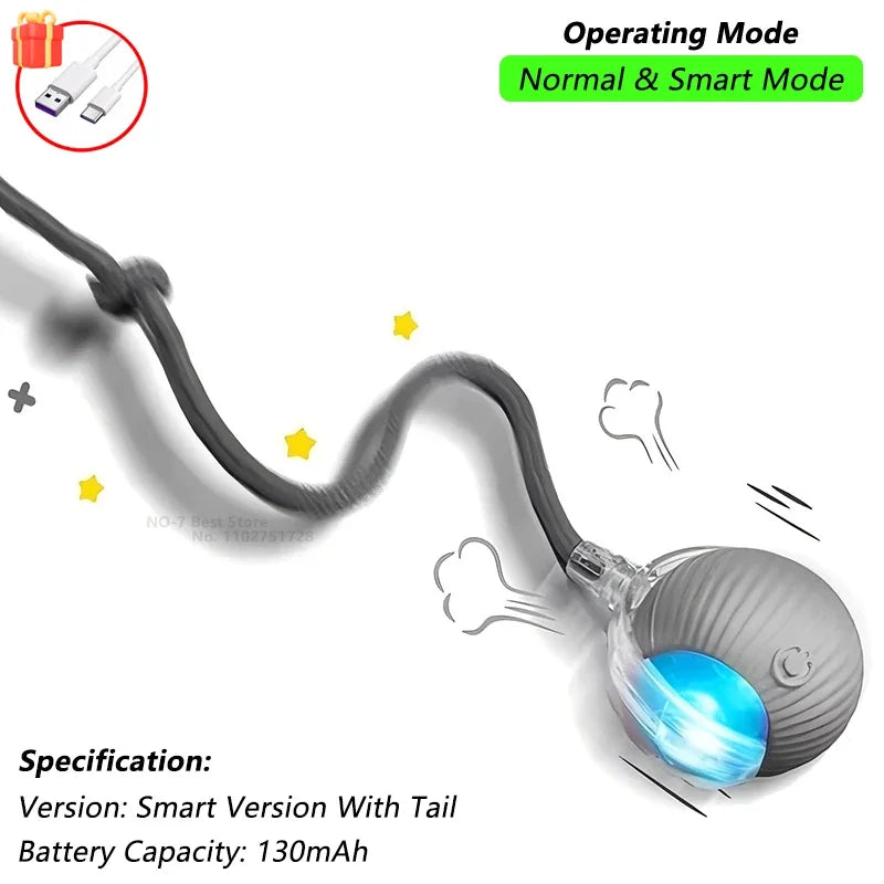 Interactive Cat Smart Ball Toy