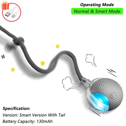 Interactive Cat Smart Ball Toy