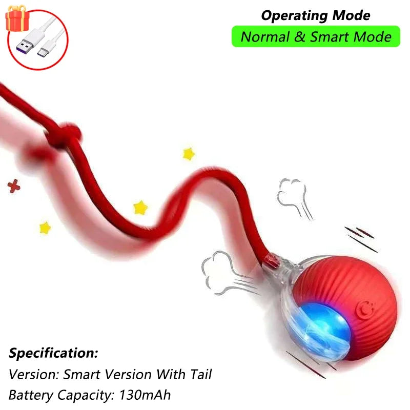 Interactive Cat Smart Ball Toy