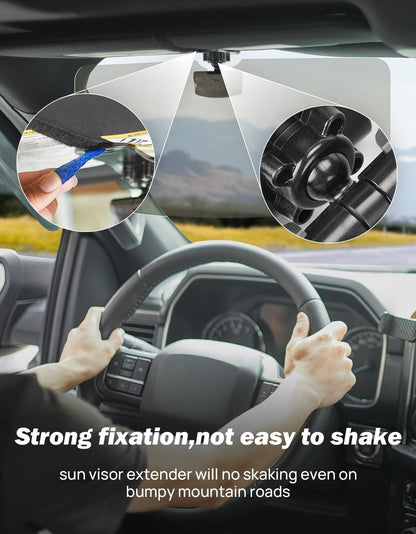 GlareGuard™ - Car Visor Extender