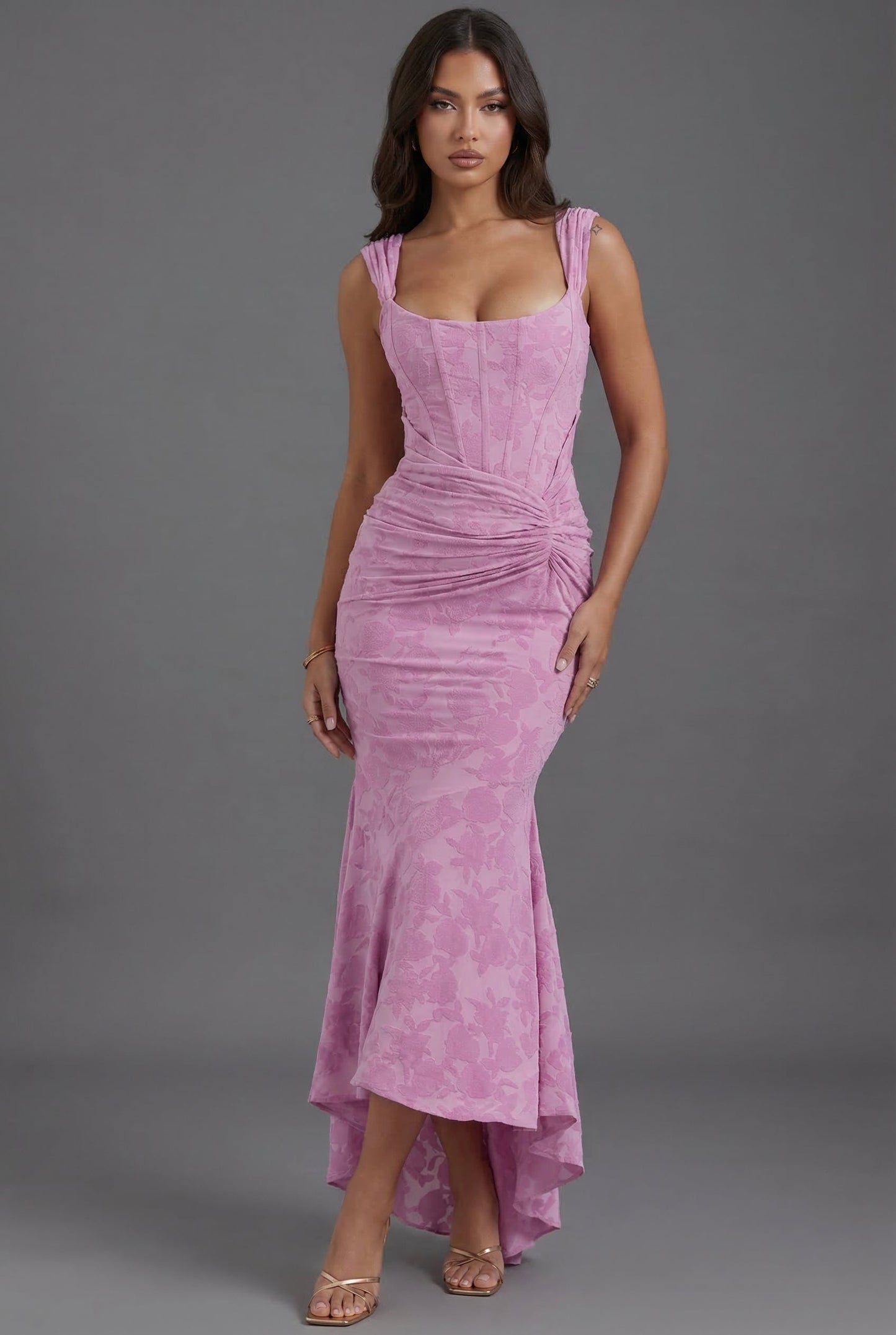 Blossculpt™ - Ruched Corset Dress